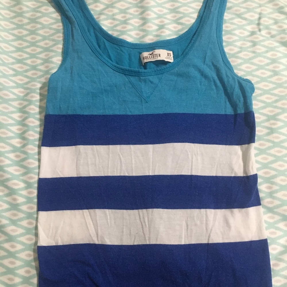Hollister Striped Tank Top